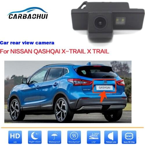 170 degrees 1080x720P HD CCD Night Vision High quality RCA Vehicle Rear View Camera For NISSAN QASHQAI X-TRAIL X TRAIL