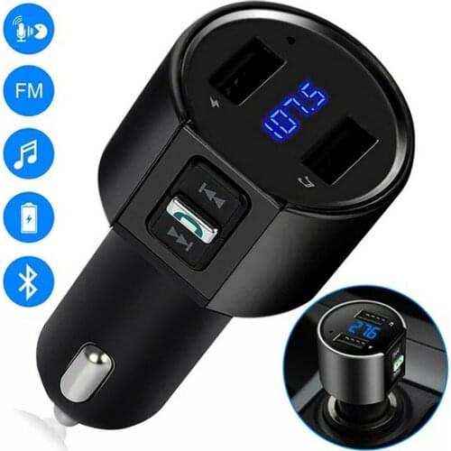Bluetooth Wireless Car FM Transmitter Radio Adapter MP3 Player Kit Charger for Car