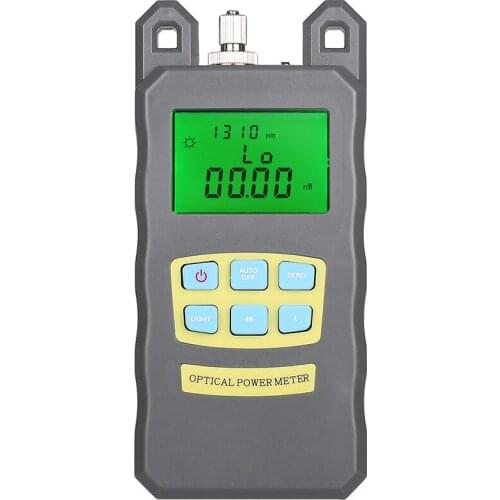 Comptyco AUA-70A Fiber optical power meter fiber tester light decay loss test send FC / SC adapter gray