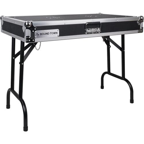 Sound Town DJ Table, Plywood, 36-inch x 21-inch (STDJT-36W)