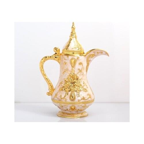 European Russian creative high-grade hand pressure automatic retro Home Restaurant toothpick box barrel metal hotel decoration