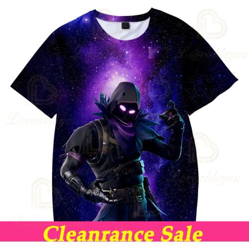 2.99$ Fortnite T Shirt 3D Girls Streetwear Children Kids Clothes Summer Battle Royale Boys Tshirt O-Neck Tops Ship In 24 Hours
