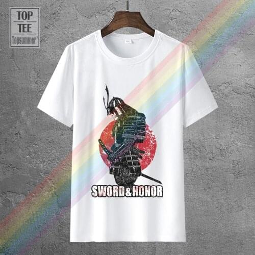 Sword & Honor T Shirt Samurai Ninja Japan Warrior Sword Seppuka Dakana Armor