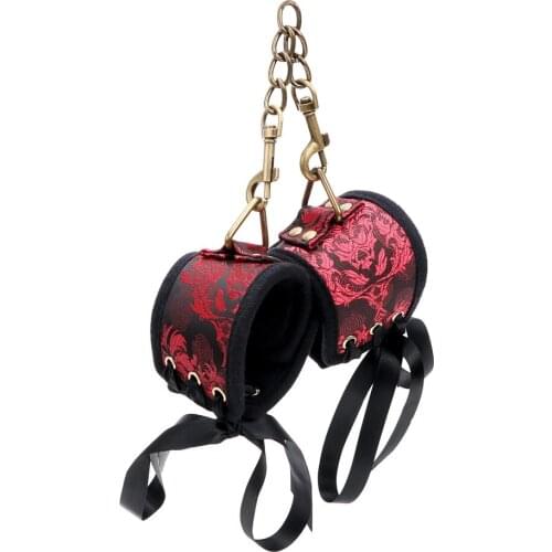 IKOKY Sexual Handcuffs SM Bundling Sex Toys For Woman Erotic Goods Lovers Bundling Games Chastity Adult Games