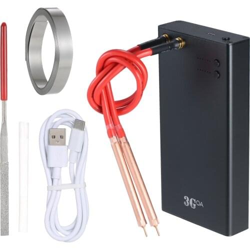 Mini Welding Machine Portable Handheld DIY Spot Welder Kit with Soldering Pen Small Welder for 18650 Lithium Battery
