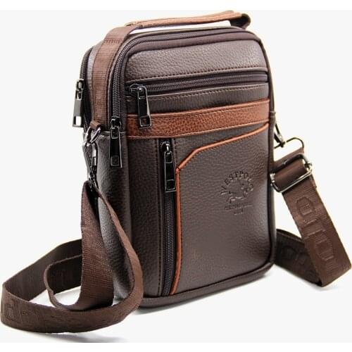 Strappy Mens Hand and Shoulder Bag WP7009