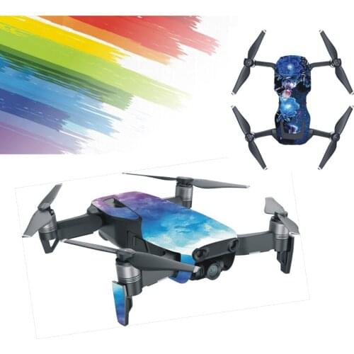 MASiKEN 12Colors Waterproof Stickers Decal Skin Protector for DJI Mavic Air Drone Decals Sticker Quadcopter Phantom Accessories