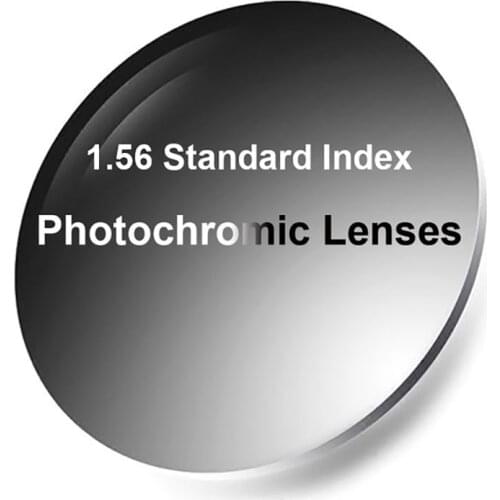 New 1.56 Photochromic Single Vision Lenses with Anti-Reflective Coating Finish Fast and Deep Dark Chaning Performance