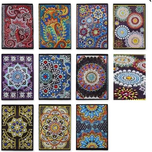 NEW DIY Notebook Creative DIY Diamond Painting Special Shaped Notebook Diary Book 5D Embroidery Cross Stitch Craft Gift Decor