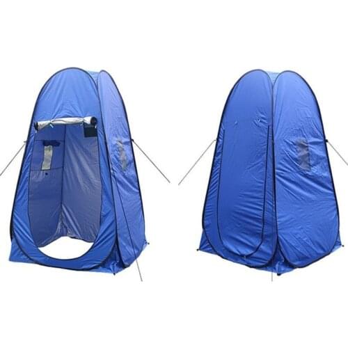 Toilet Shower Changing Room Beach Camping Tent Portable Ultralight Pop Up Private Travel Trekking Single Outdoor Tent