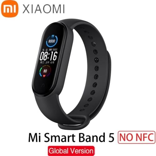 Xiaomi Mi Band 5 Smart Bracelet 1:1 large AMOLED Screen Heart Rate Fitness Traker Bluetooth 5.0 Sport Waterproof band 5