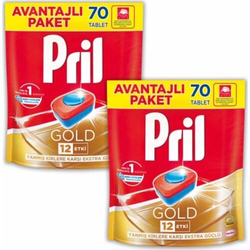 2x70 Tablet Prilled Gold 140 Wash Tablet Doypack