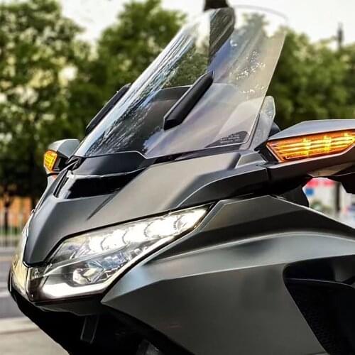 Windshield Windsreen Windshields Baffle Cafe Racer For HONDA GOLD WING1800 GL1800B GL1800 F6B DCT TOUR AIRBAG 2018-2021