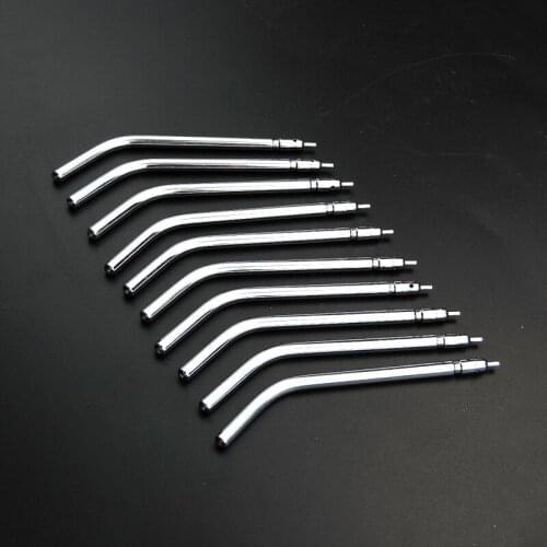 10/20/30pcs 3 Way Dental Air Water Syringe Spray Nozzles Tips Tube Stainless Steel Dental Triple 3 way Syringe Free shipping