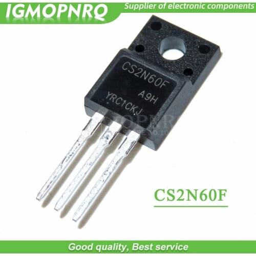 10pcs/lot MOS CS2N60F TO-220F advantage stock new original