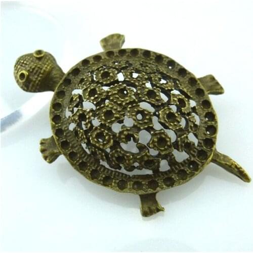 2pcs Antique Bronze Large Sea Turtle Charms Pendants Accessories For DIY Necklace Bracelet Alloy Jewelry Making