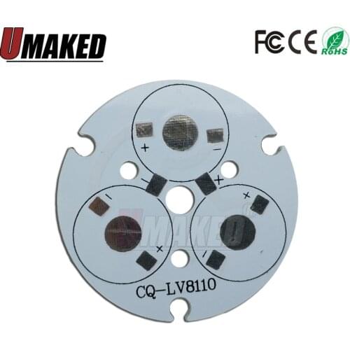 45mm 3W/9W led aluminum plate base board, LED PCB board for tracking light, bulb light. heat sink board Free shipping