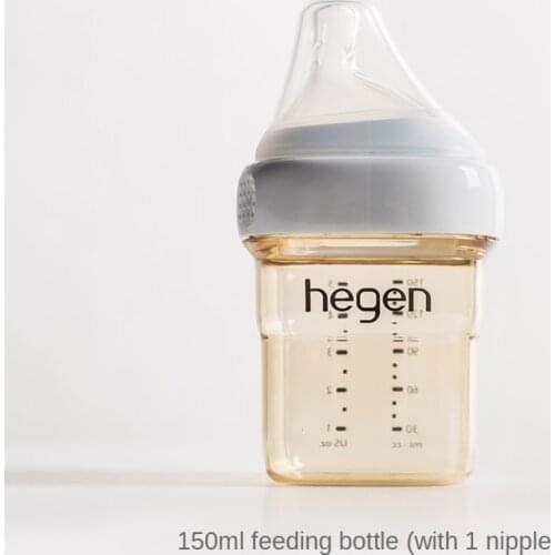 YL Newborn Wide Mouth Feeding Bottle PPSU Baby Weaning Instrument Big Baby Imitation Breast Milk Drop-Resistant