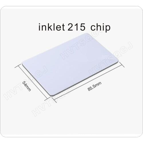 100pcs Free shipping RFID 215 Chip Waterproof blank Inkjet PVC Card for Epson or Canon Printer