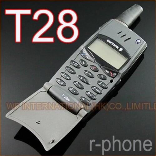 Ericsson T28 T28s Refurbished Mobile Phone 2G GSM 900/1800 Black & Can't use in USA Original Unlocked
