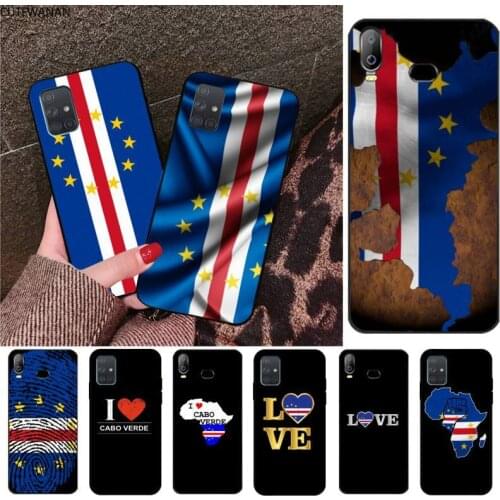 Cape Verde Flag Phone Case For Samsung Galaxy A21S A01 A11 A31 A81 A10 A20E A30 A40 A50 A70 A80 A71 A51