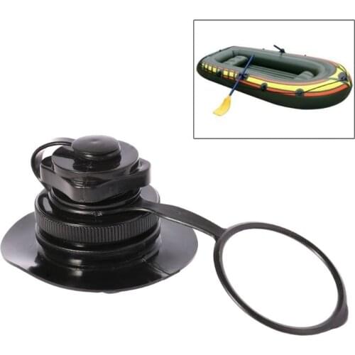 1 Pc Multifunction Mini Black Air Valve Cap Screw For Outdoor Inflatable Boat Fishing Boats Raft Airbed Tool Accessories