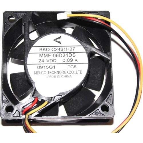 New Mitsubishi MMF-06D24DS-FC5 24V 0.09A cooling fan