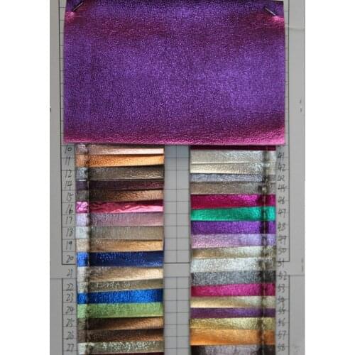 Factory wholesale metal shiny luxury imitation leather / synthetic PU leather/ high quality faux leather / free shipping