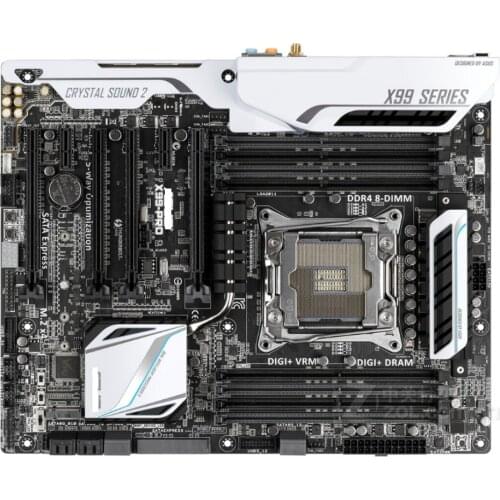 ASUS X99-PRO original motherboard DDR4 LGA 2011-V3 USB2.0 USB3.0 64GB X99 used Desktop motherboard
