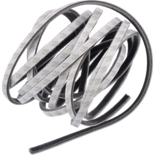 3Types 5M Door Self Adhesive Pile Weatherstrip Brush Window Door Pile Seal Film Excluder Brush Dust Sealing Strips Protector