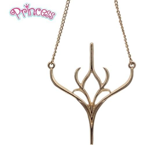 2019 Unique Gold Tone Jewelry Charm Pendant Necklace For Women Girls Lady Necklace Jewelry EQH Wholesale
