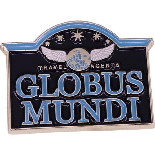 Globus Mundi Brooch mystery merch Bade universal studio florida Badge Wizarding world Jewelry