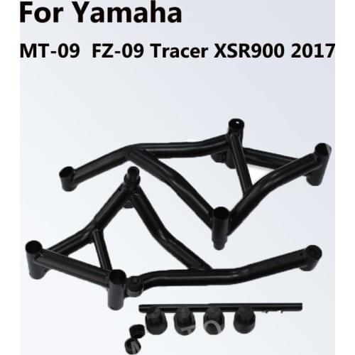 Engine Guard Sides Crash Bar Frame Bumper For Yamaha MT-09 FZ-09 Tracer XSR900 2017 Crash Bars Motorcycle Parts