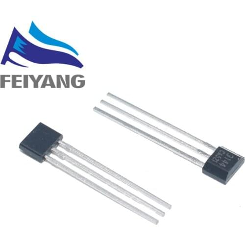 100PCS A3144E A3144 TO92 TO-92 3144 Hall Effect Sensor Transistor new original