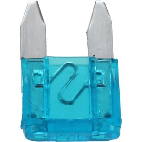 15A 15 Amp Auto Car Motorcycle Mini Blade Fuse Blue 60 Pieces