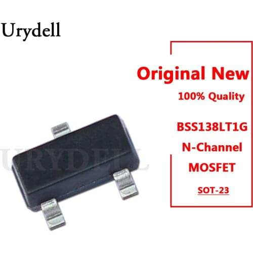 50pcs BSS138LT1G BSS138 J1 Power MOSFET N-Channel SOT-23 New and Original
