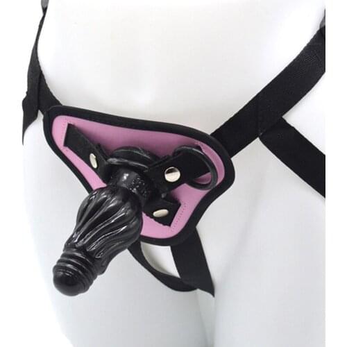 FAAK Strapon Anal Sex Toys Large Butt Plug For Couples Adult Anus Expansion Stimulator Female Anal Dildo Sex Toy For Men Gay