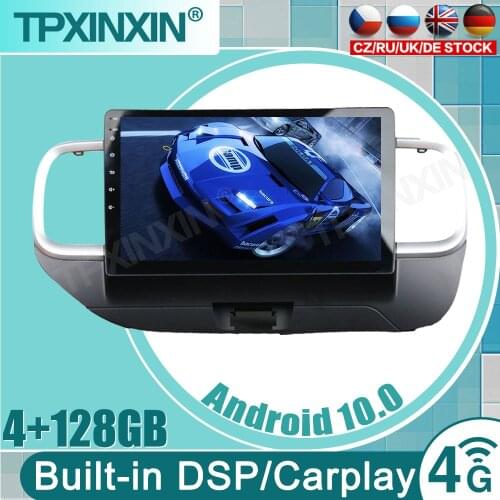 Android 10 6+128G IPS Screen For Hyundai Venue 2018-2020 RHD Car GPS Navigation Radio Stereo Tape Recorder Multimedia Player DSP