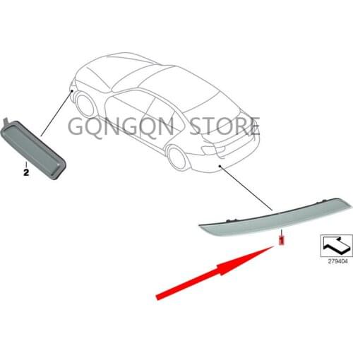 CAR reflector bm wE3' F30 320d 320d ed 328i N20 335i 328i N20 335i 316d N47N 318d 320i 328i N26