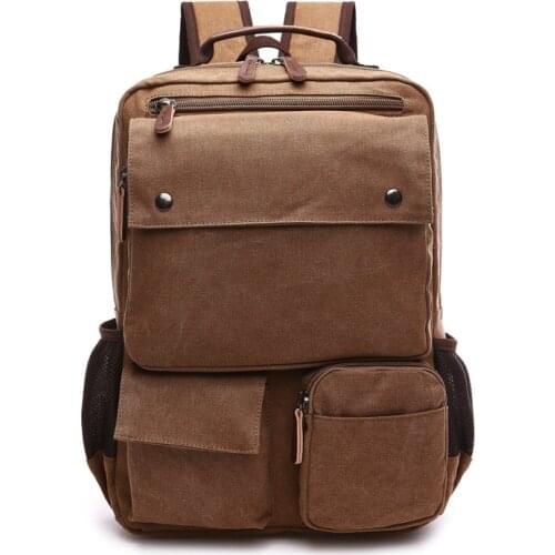 New Arrival Brand Vintage Canvas Women Men Backpack Preppy Style Schoolbags Travel Bag Trendy Laptop Bags Weekend Mochila B12