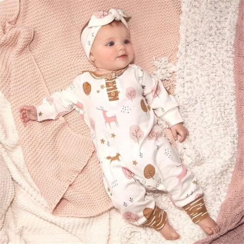 0-12M Newborn baby Clothing Kid Boy Girl Romper Long Sleeve Hooed Warm Jumpsuit cute Sweet Lovley Cotton Body Outfit