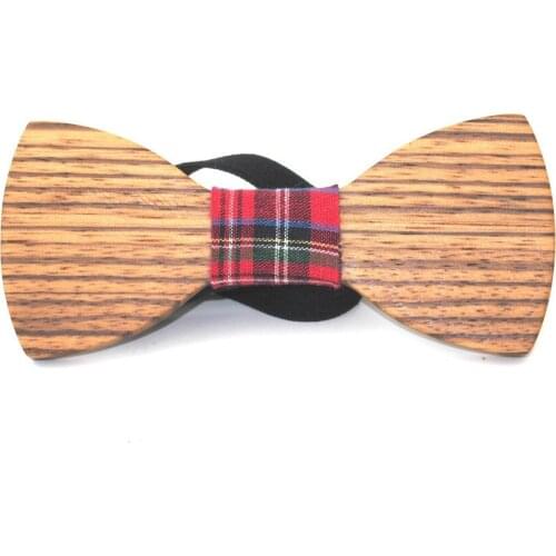 Fashion Western Wood Elegant Gentleman Bow Ties Handmade Butterfly Wedding Party Bow Ties Butterfly Wooden Unique Tie for Man