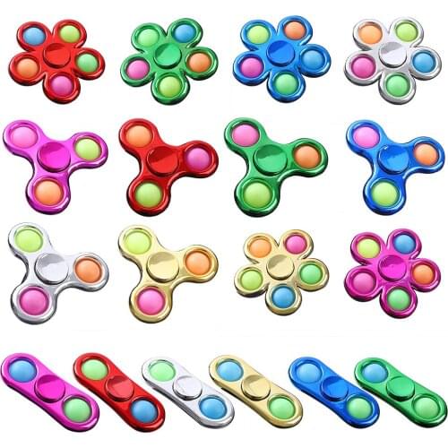 Strange New Decompression Finger Gyro Digital Bubble Music Press Board Fingertip Toy Fidget Toys Stress Relief Toys