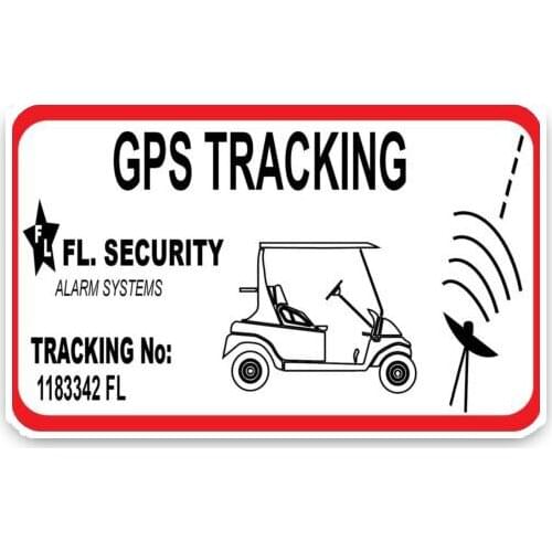 New Personality Car Sticker GPS Tracking Tips Perfect Car Decals Vinyl PVC 11cm*6cm Motorcycle Decals Waterproof
