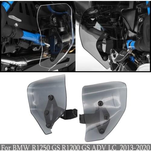 Motorcycle foot pedal splash water protection foot windshield for BMW R1250GS R1200GS ADV LC R 1200 2013-2020