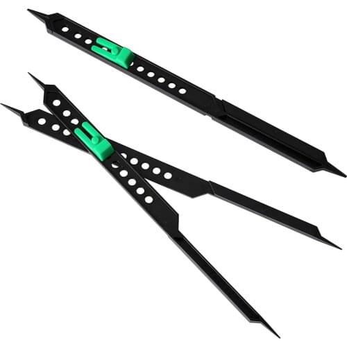 25.4cm 10 inch Adjustable Plastic Proportional Scale Divider Drawing Tool for Artists Art Projector Drawing Ruler