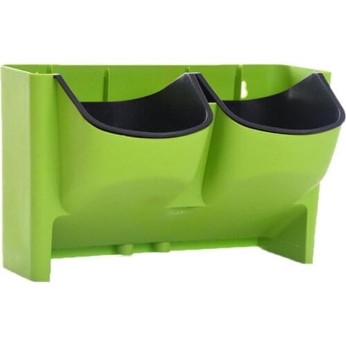 Self Watering Flower Pot Stackable Vertical Planter Wall Hanging Durable For Garden Balcony C1