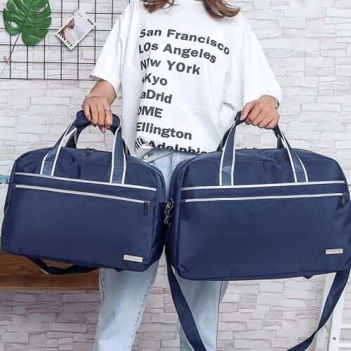 Foldable Yoga Gym Bag Portable Training Fitness Hand Luggage Travel Nylon Waterproof Handbag For Trip Big Sac De Voyage XA665F