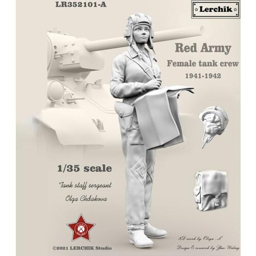 [Lerchik] LR352101 1/35 Soviet Tank Crew