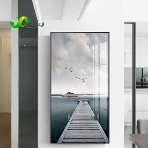 Modern Seascape Canvas Wall Art Painting Cuadros Home Decoration Landscape Wall Picture For Living Room Bed Room Art Unframed